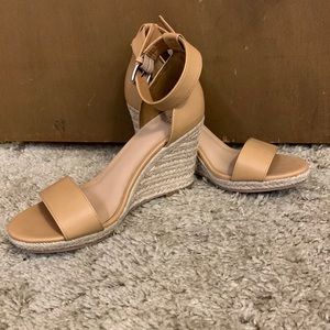 A new day heeled wedge sandals